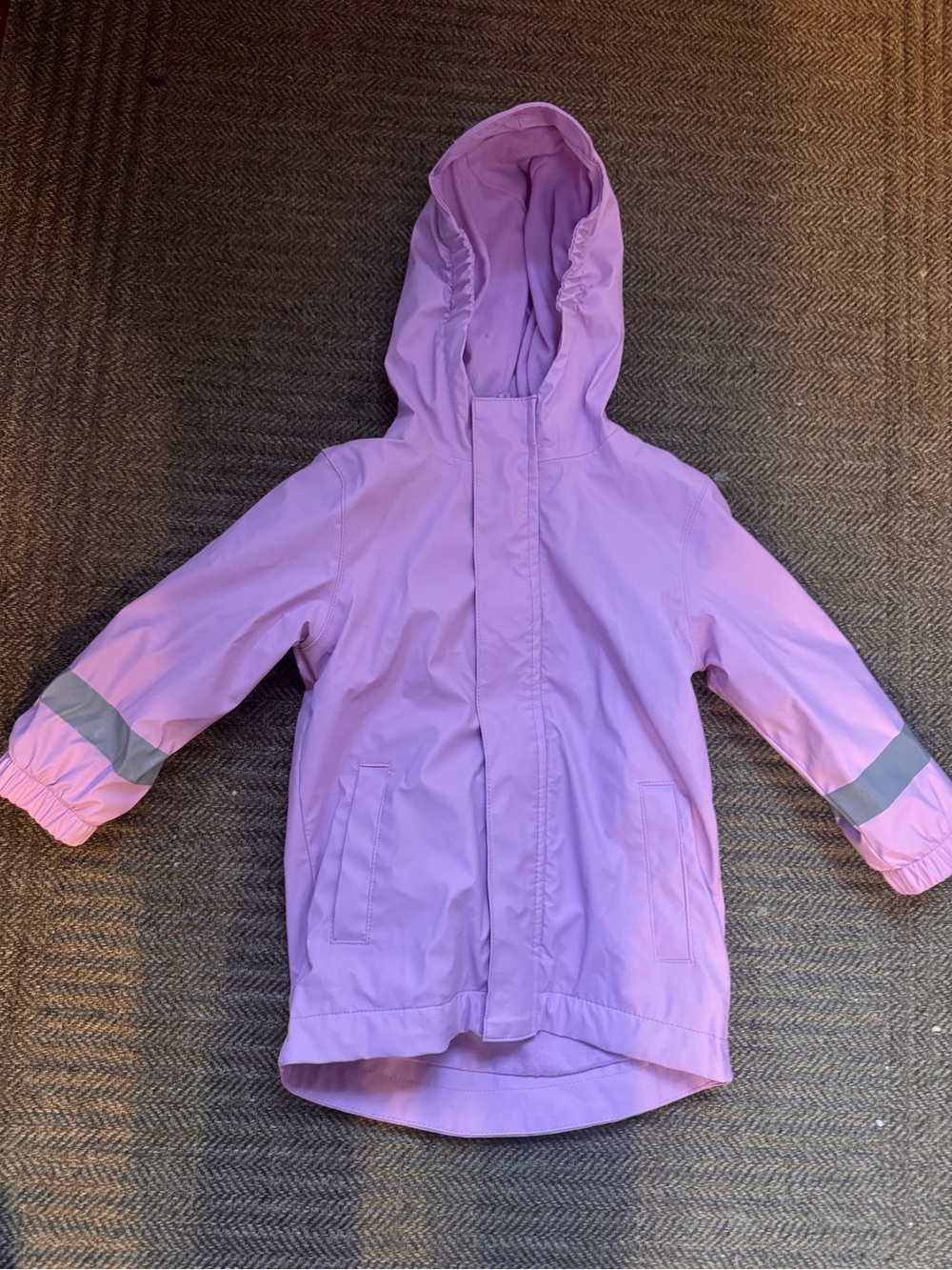Cat & Jack Purple Hooded Raincoat for Kids